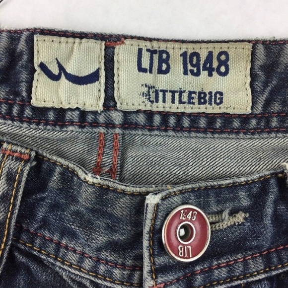 Women's LTB Littlebig Distressed Jeans Size W 29 - Picture 6 of 8